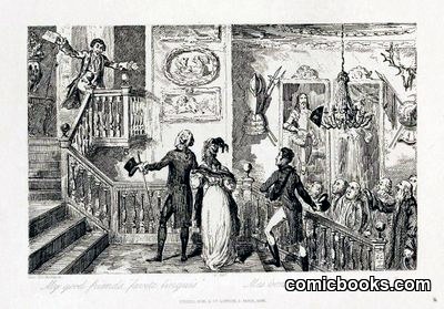 Scene from Scott's <em>The Antiquary</em>
