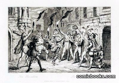 Scene from *The Fair Maid of Perth*