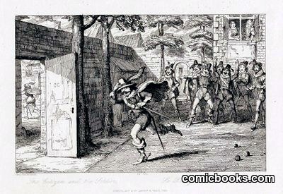 A Scene from *The Fortunes of Nigel*