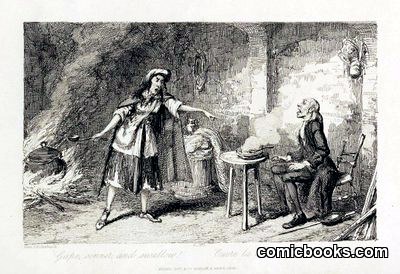 Scene from Guy Mannering