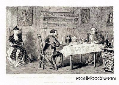 Scene from *The Heart of Mid-Lothian*