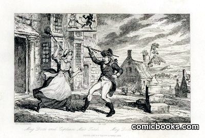 Scene from *Saint Ronan's Well*