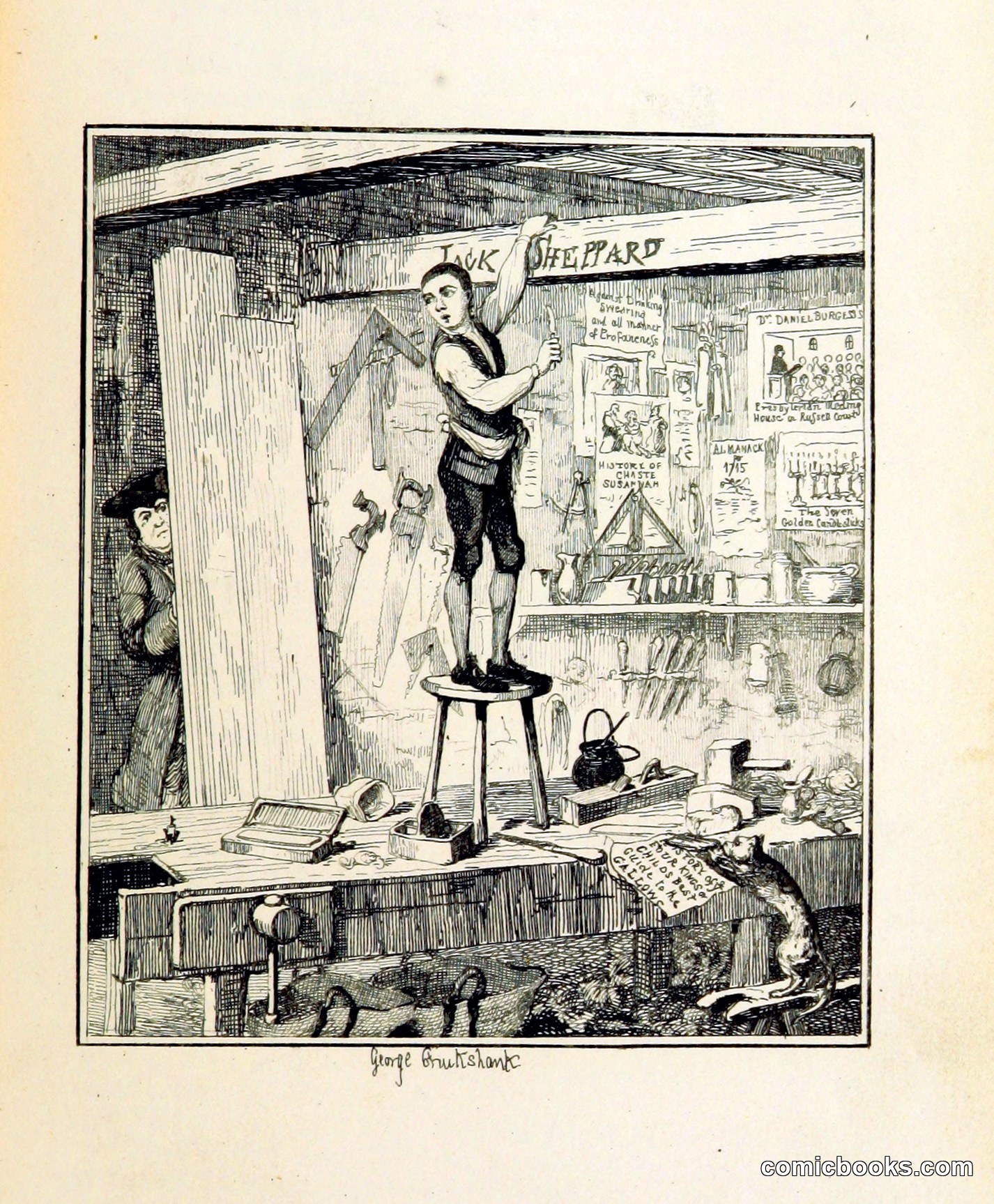 Jack Sheppard in the Carpenter's Shop
