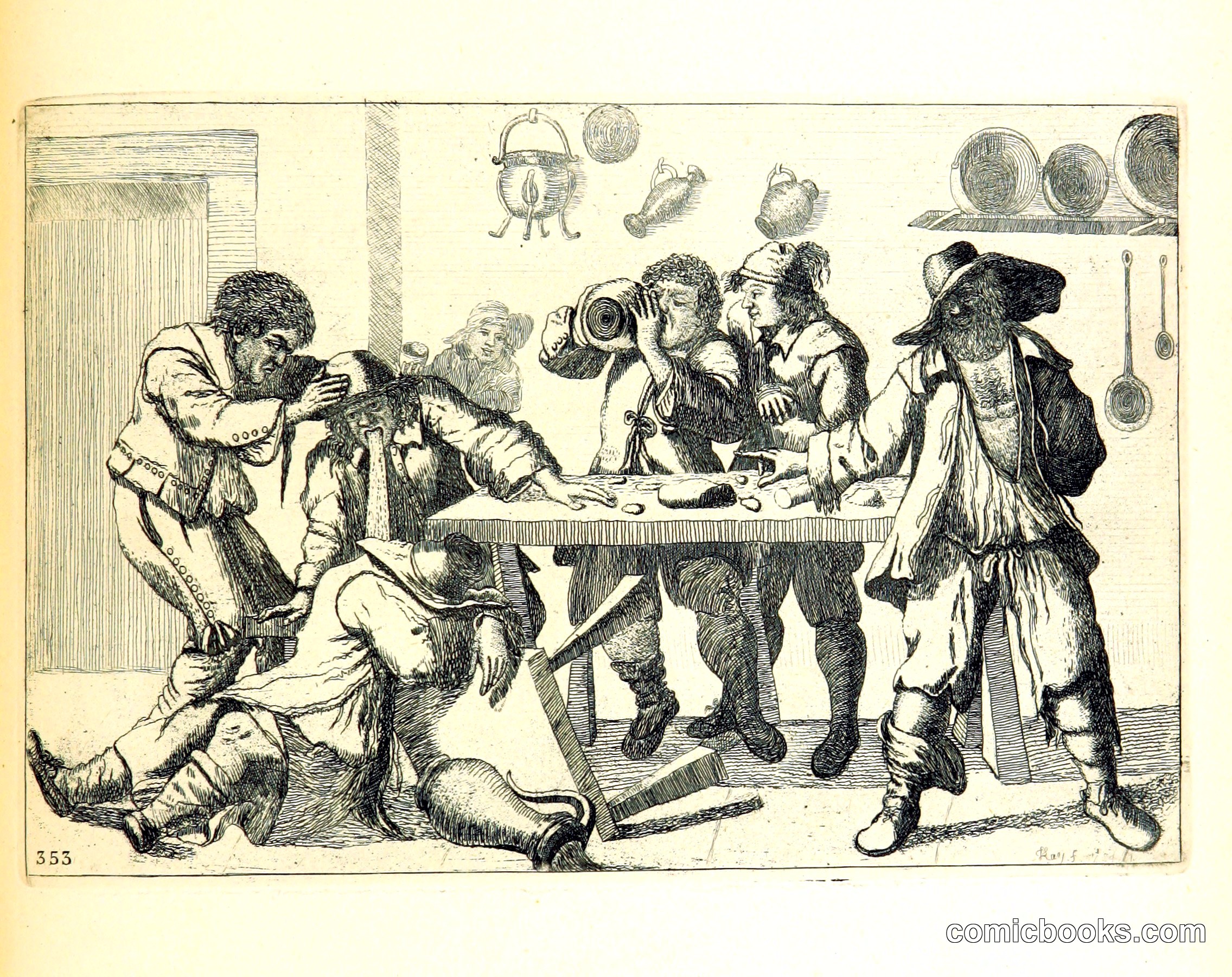 A Tavern Scene