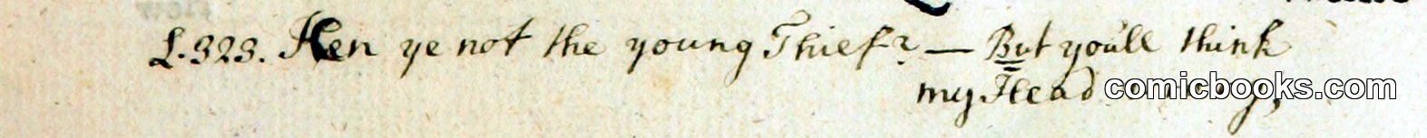 Manuscript Annotation from 'The Toast': An Eighteenth-Century Literary Satire