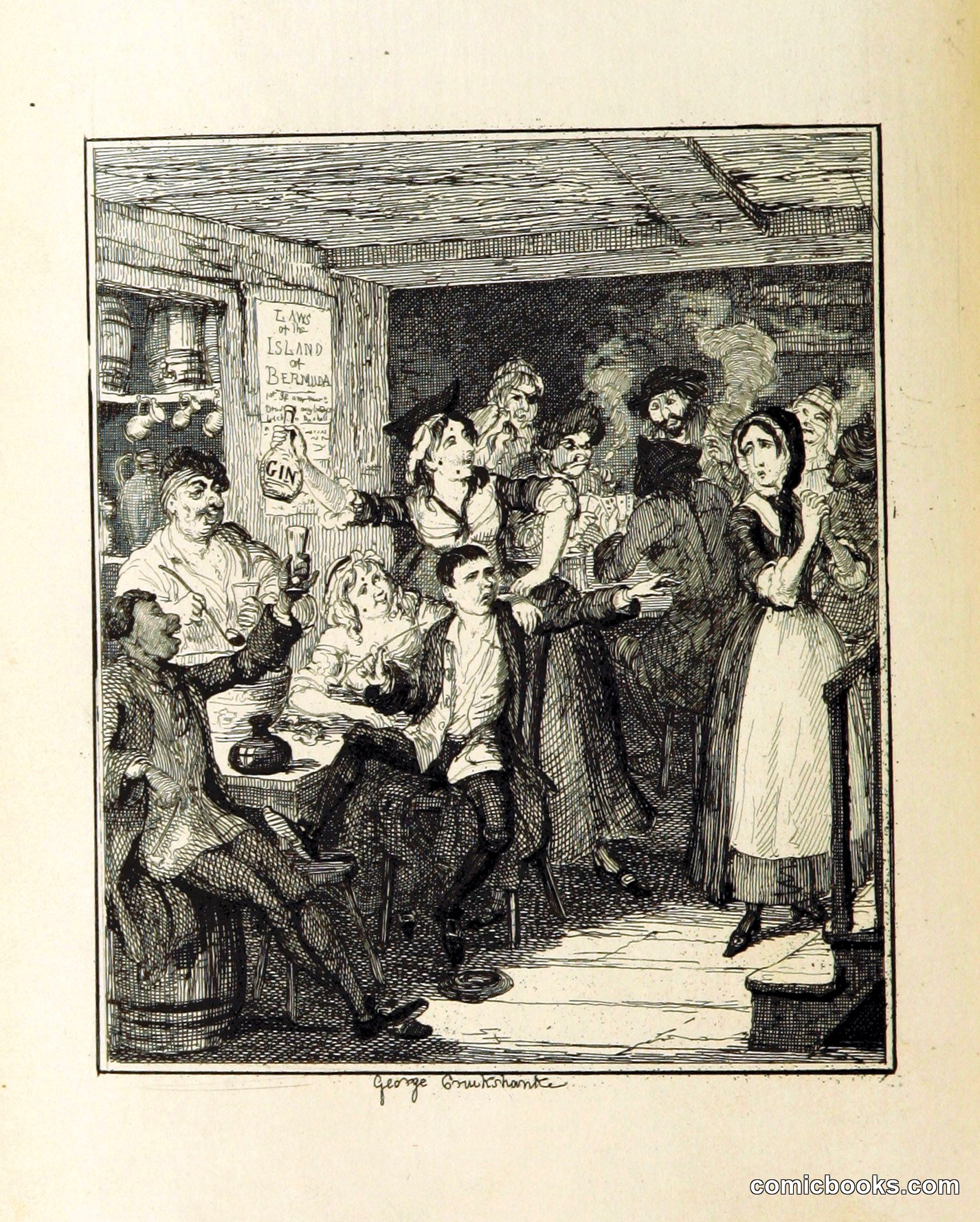 A Tavern Scene from *Jack Sheppard*