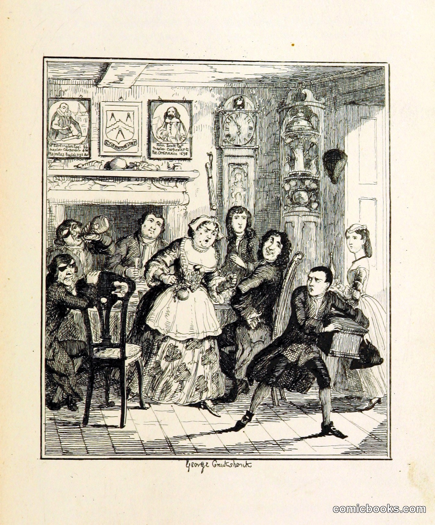 Scene from Jack Sheppard