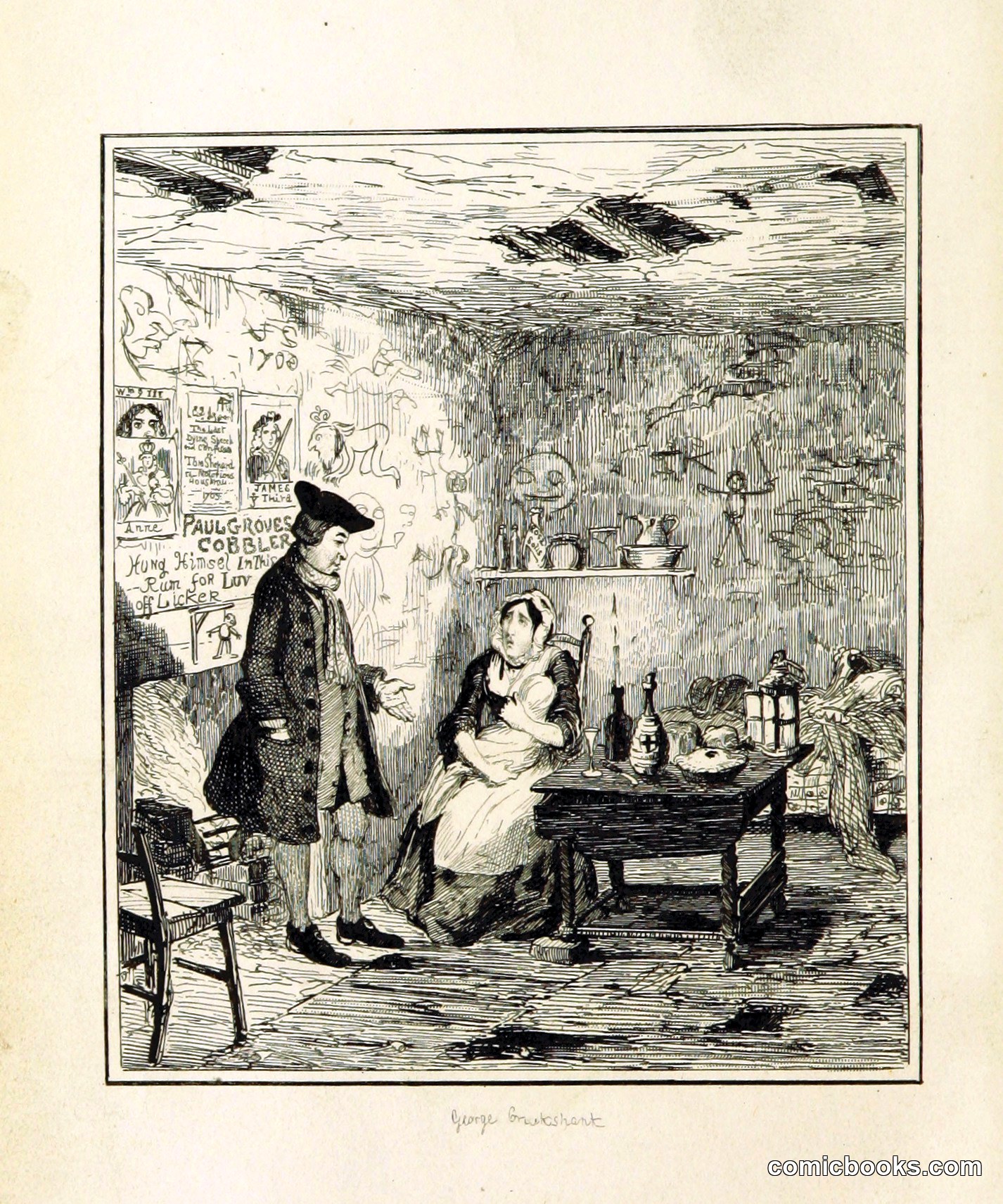 Interior Scene from *Jack Sheppard*