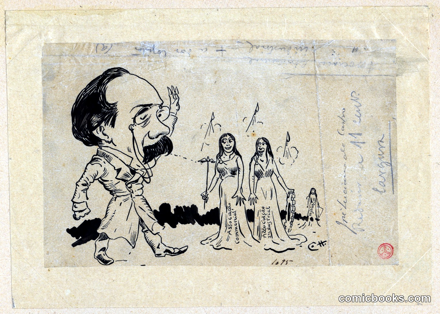 Portuguese Political Caricature: José Luciano de Castro