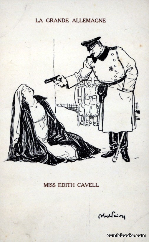 La grande Allemagne: Miss Edith Cavell