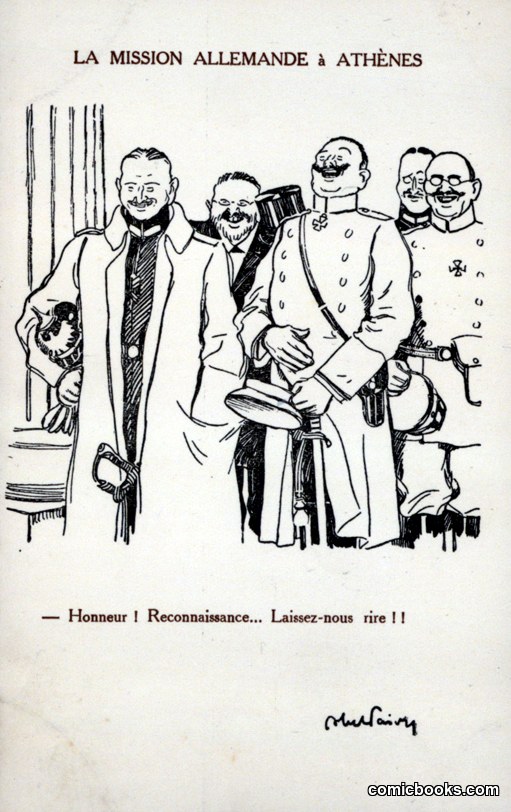 La Mission Allemande à Athènes