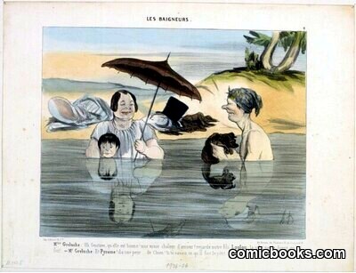 Mme. Greluche: Oh Gustave, qu'elle est bonne!...