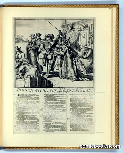 Satire on the Departure of Louis XIV and James II to Ireland