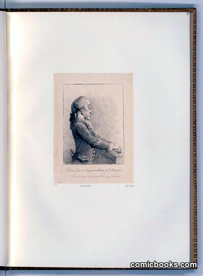 Portrait of Thomas Augustine Arne