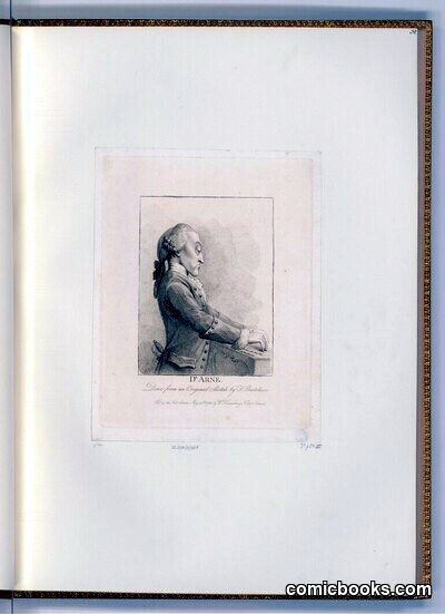 Portrait of Thomas Augustine Arne