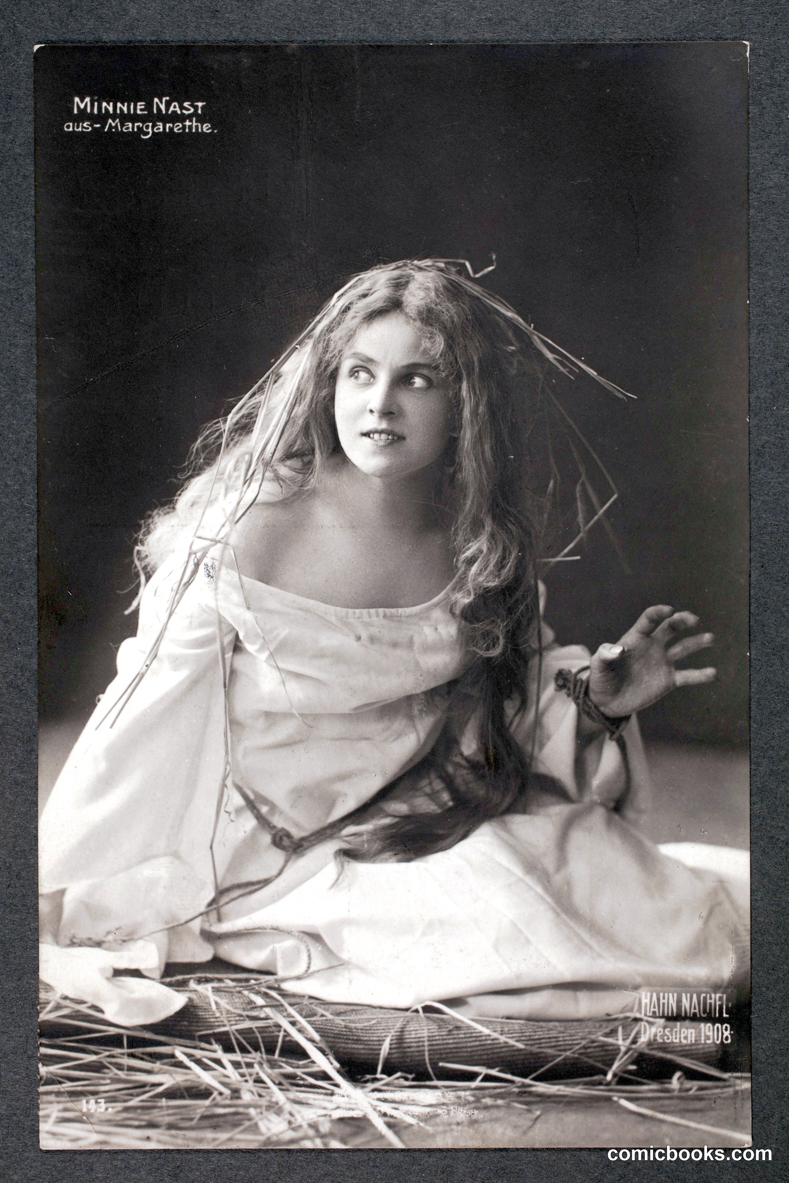 Minnie Nast as Margarethe, Dresden, 1908