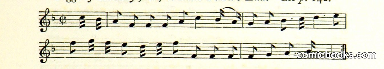 Musical Score Caricature