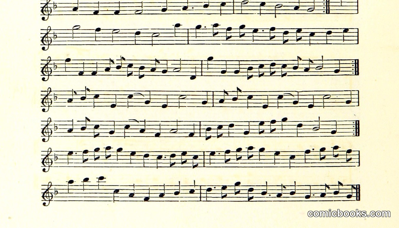 Sheet Music Notation