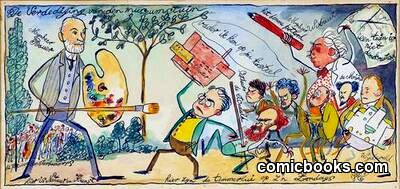 Political Cartoon (Czech, 1928)