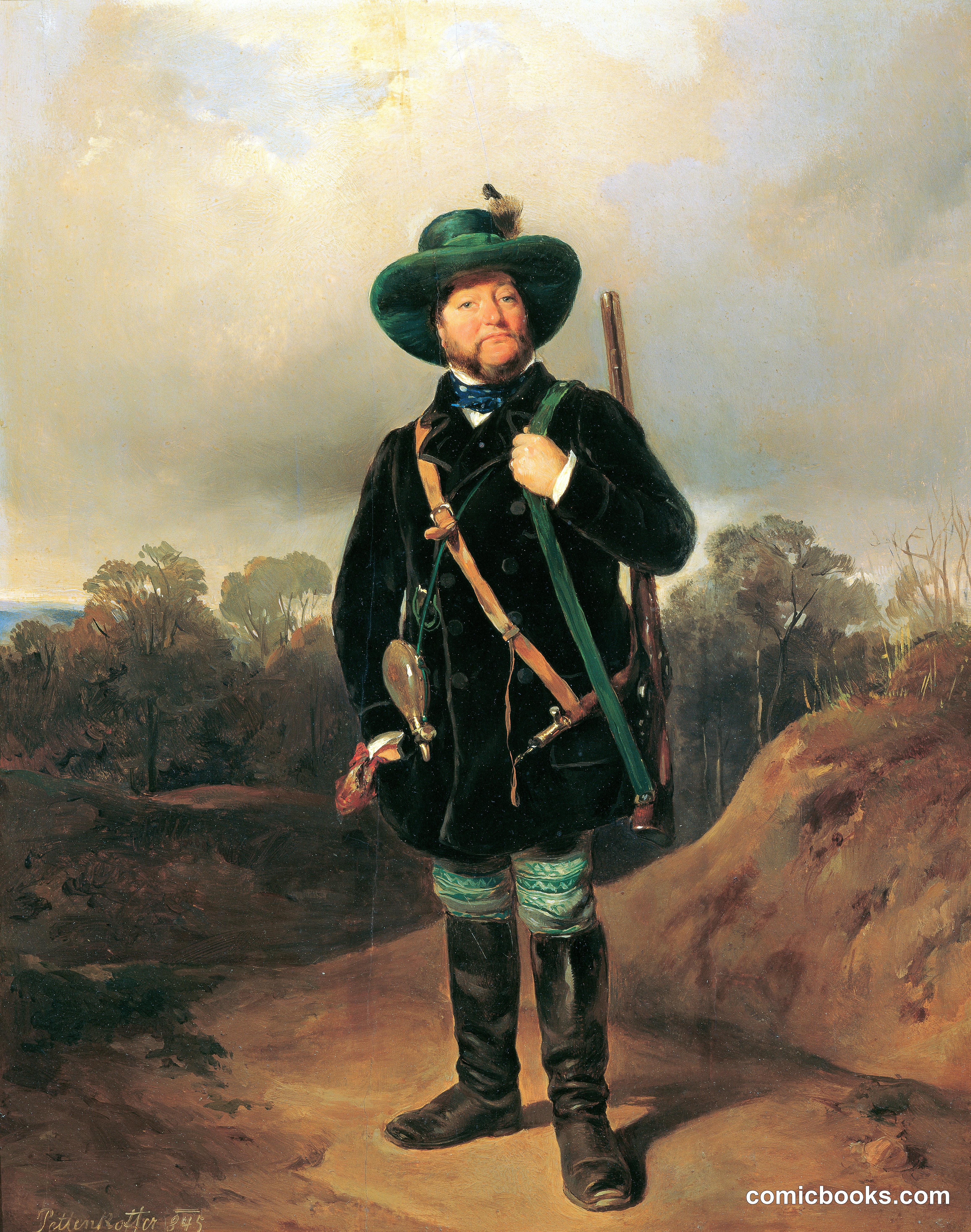 Josef Strommer as Hunter