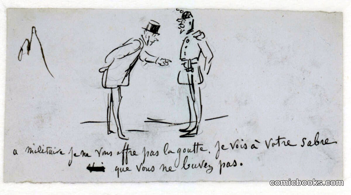 Militaire je ne vous offre pas la goutte
