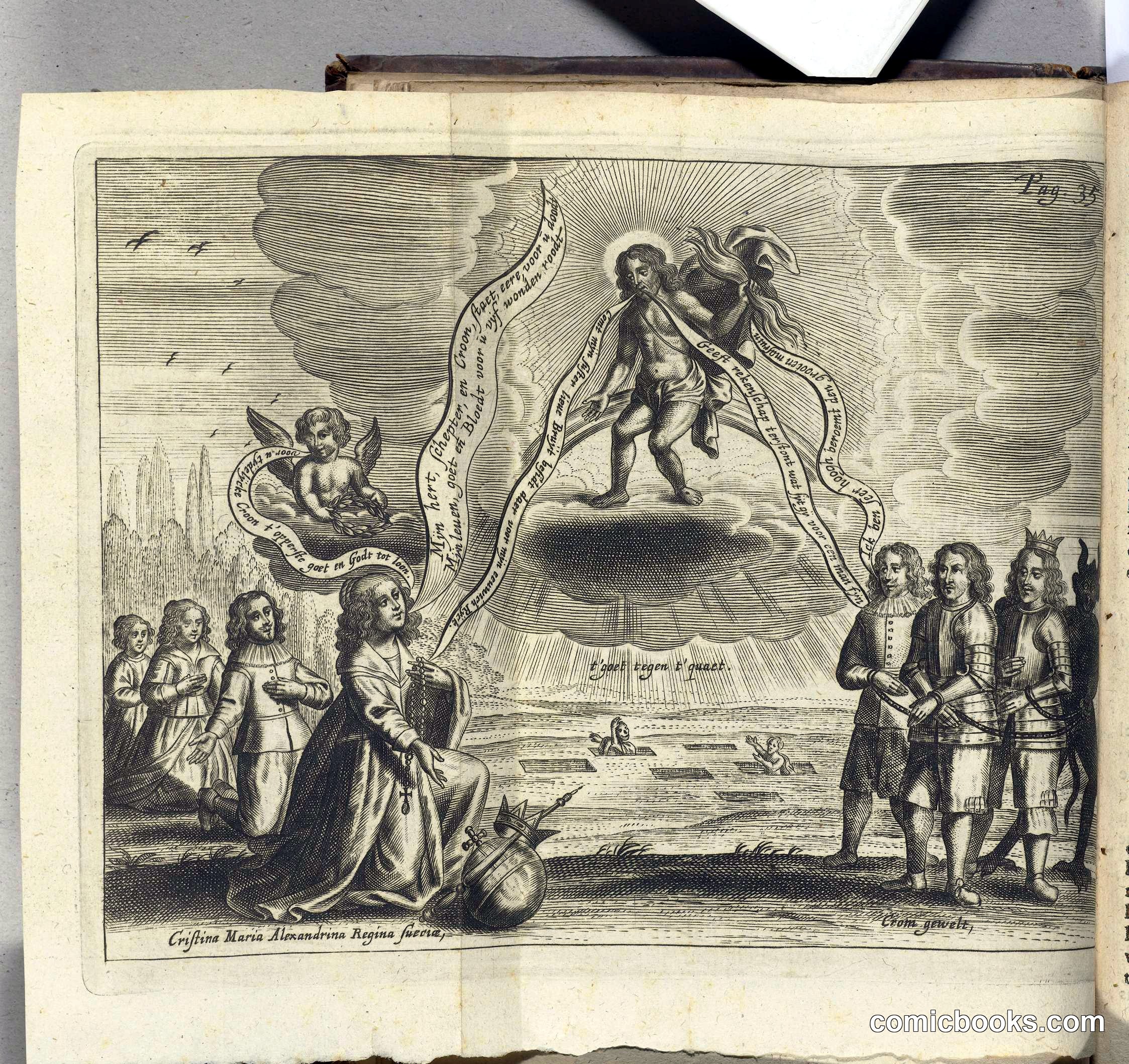 Political Vision: Cromwell and Mazarin Satirized