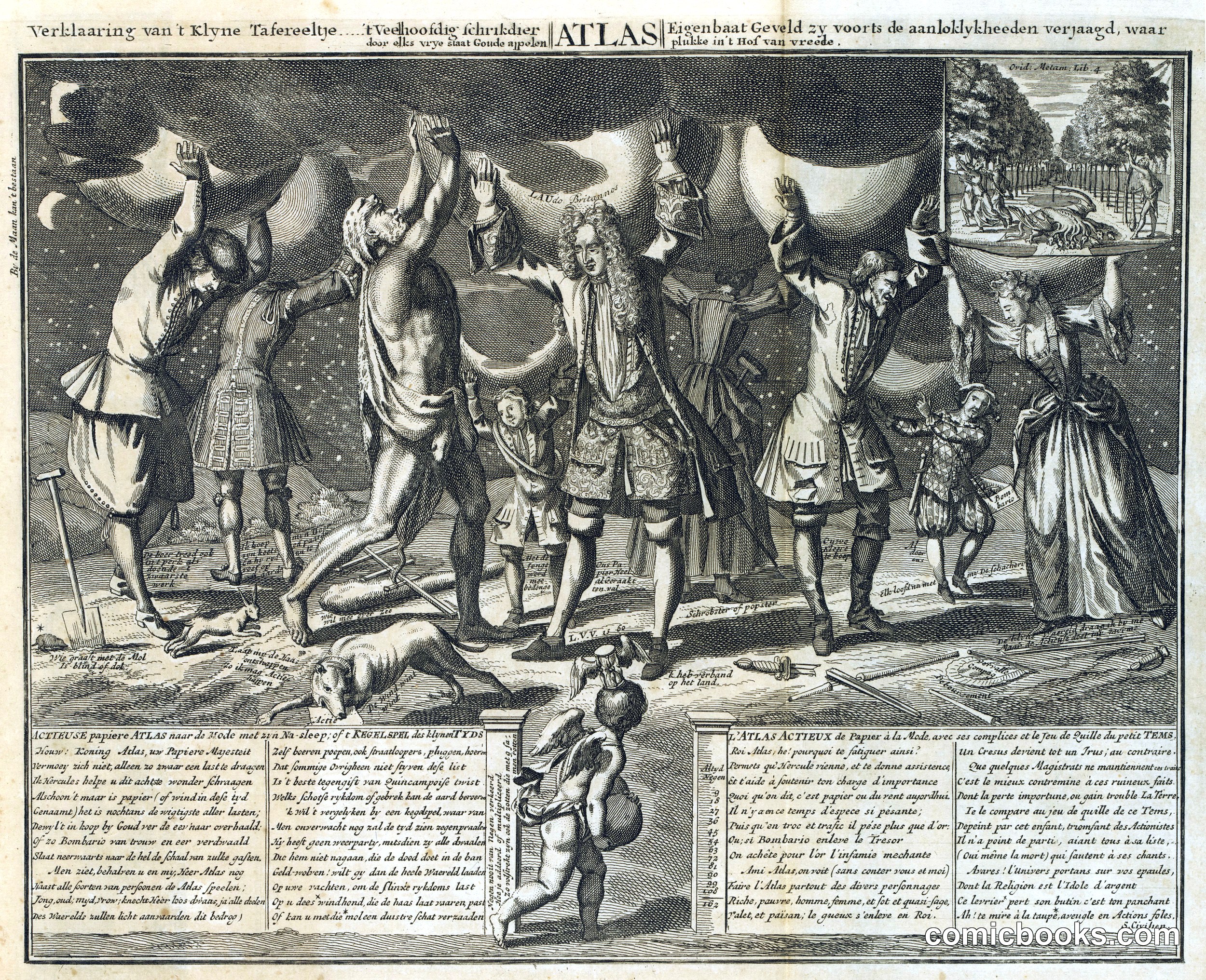 John Law and Others Carry Their Debts on Their Shoulders