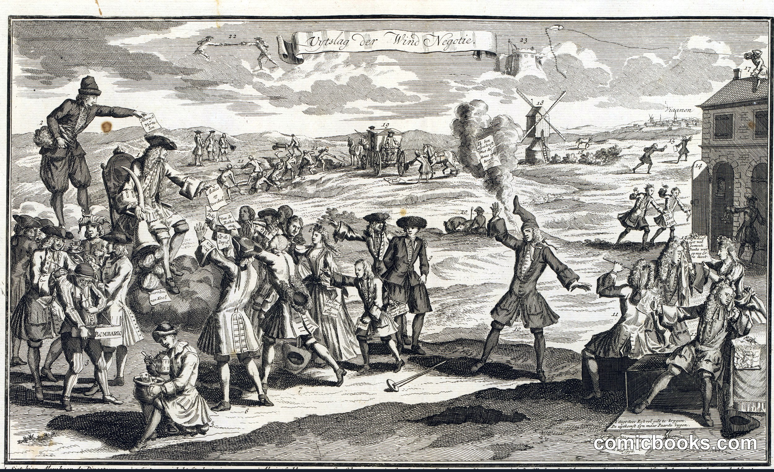 Uitslag van de windnegotie (Outcome of the Wind Negotiation)