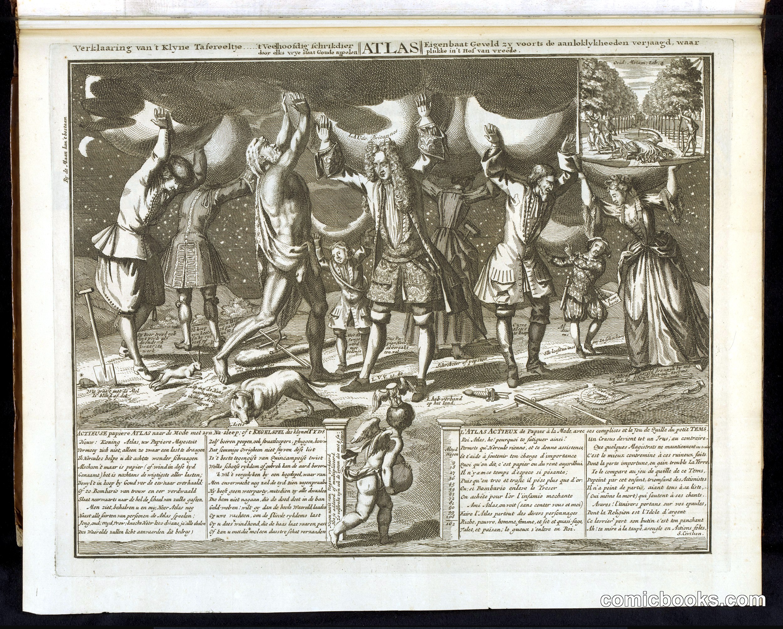 John Law and Others Bearing Their Debts on Their Shoulders