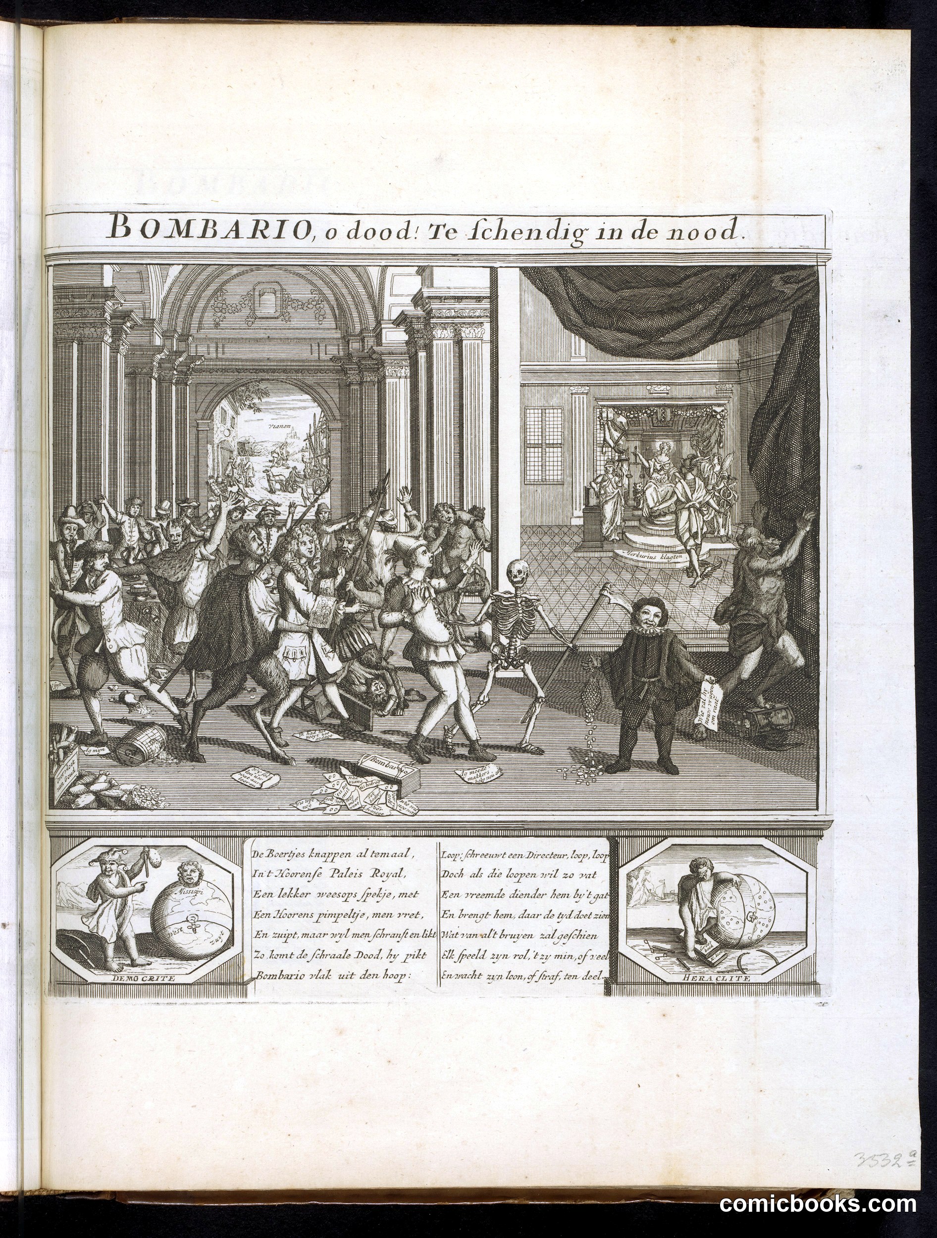 Bombario, o doód: Te Ichendig in de nood (Bombario, or Death: In Distress in Need)