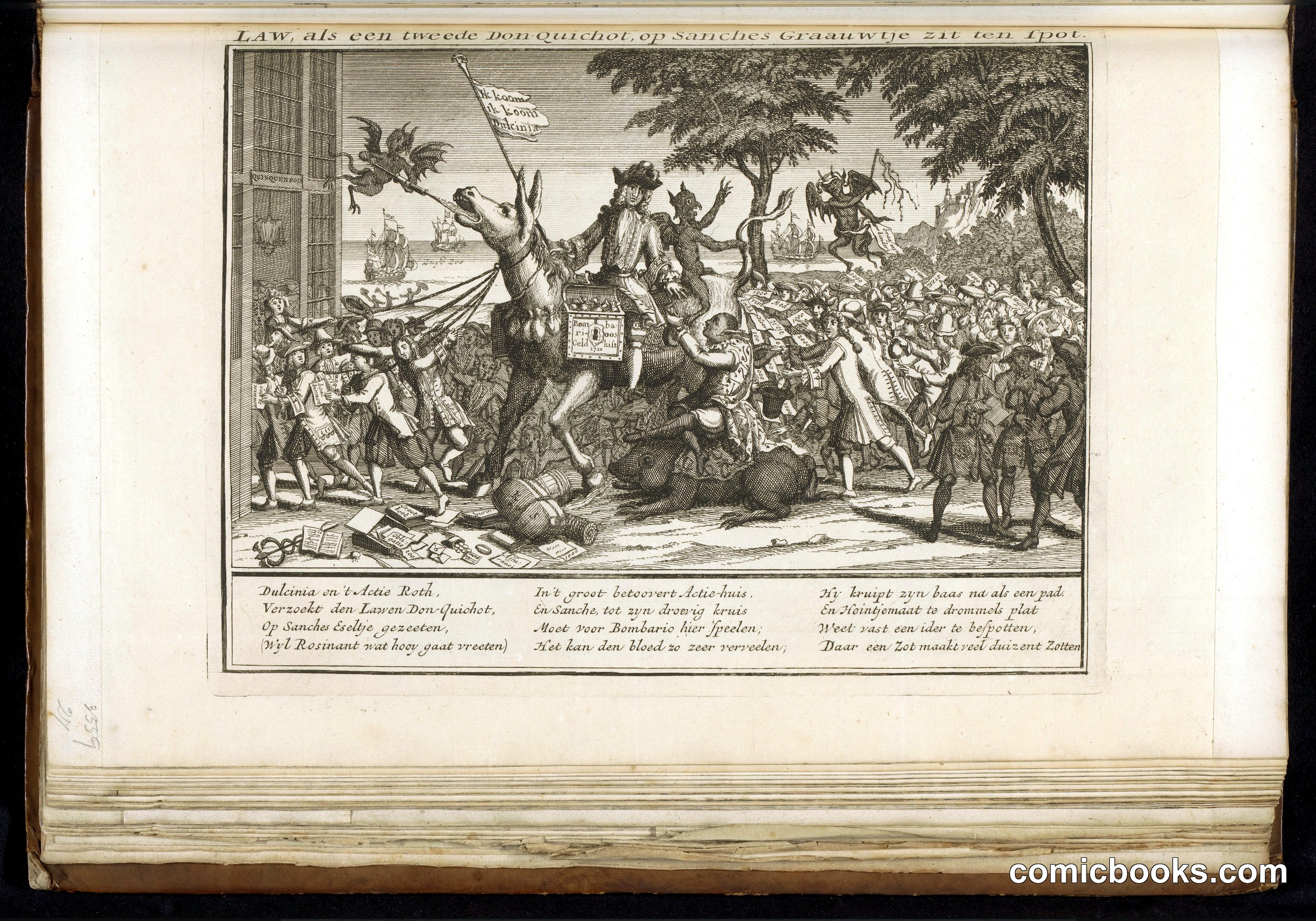 John Law on Sancho Panza's Donkey