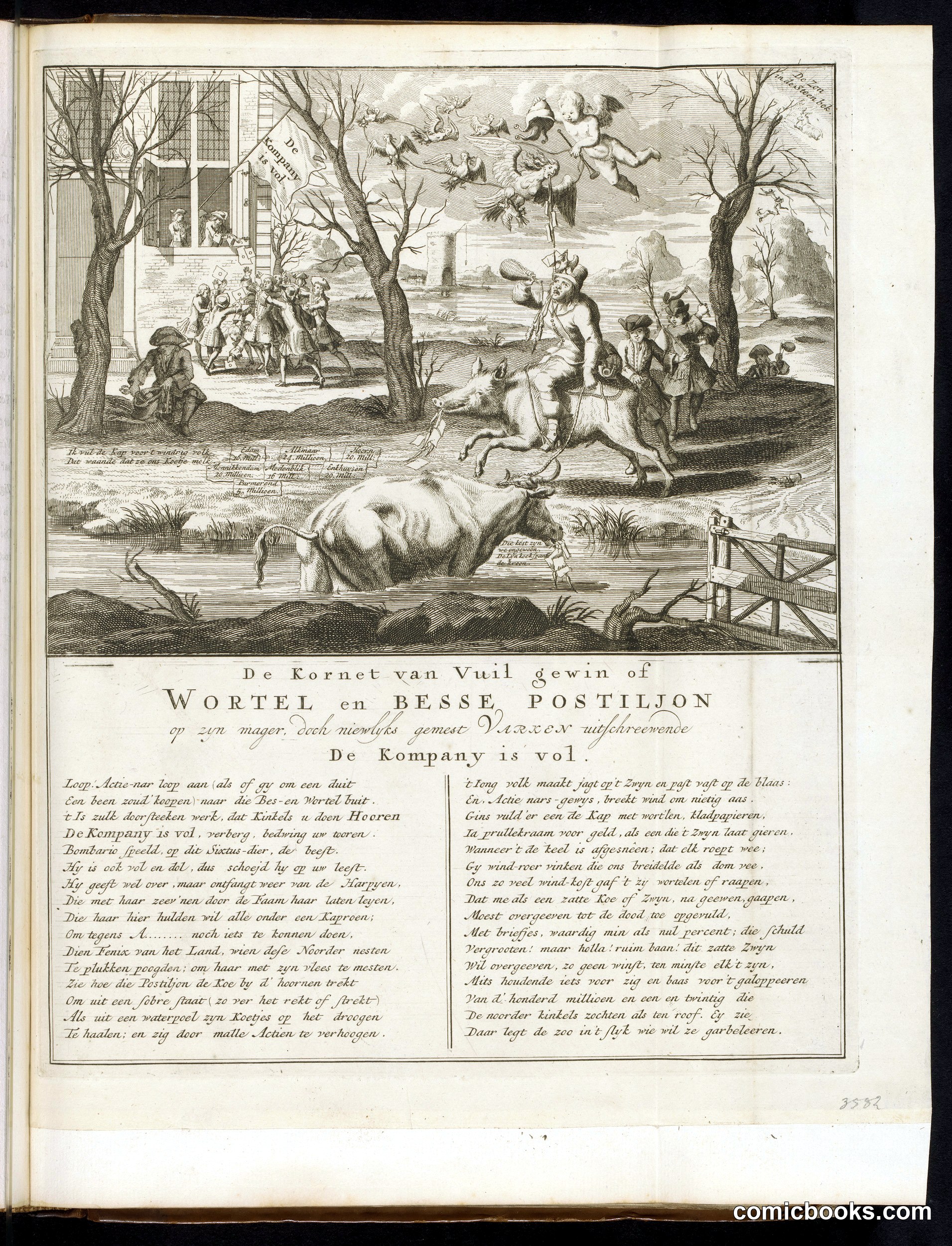 De Kornet van Vuil, Wortel en Besse, Postiljon (The Postilion of Filth, Root, and Berry)