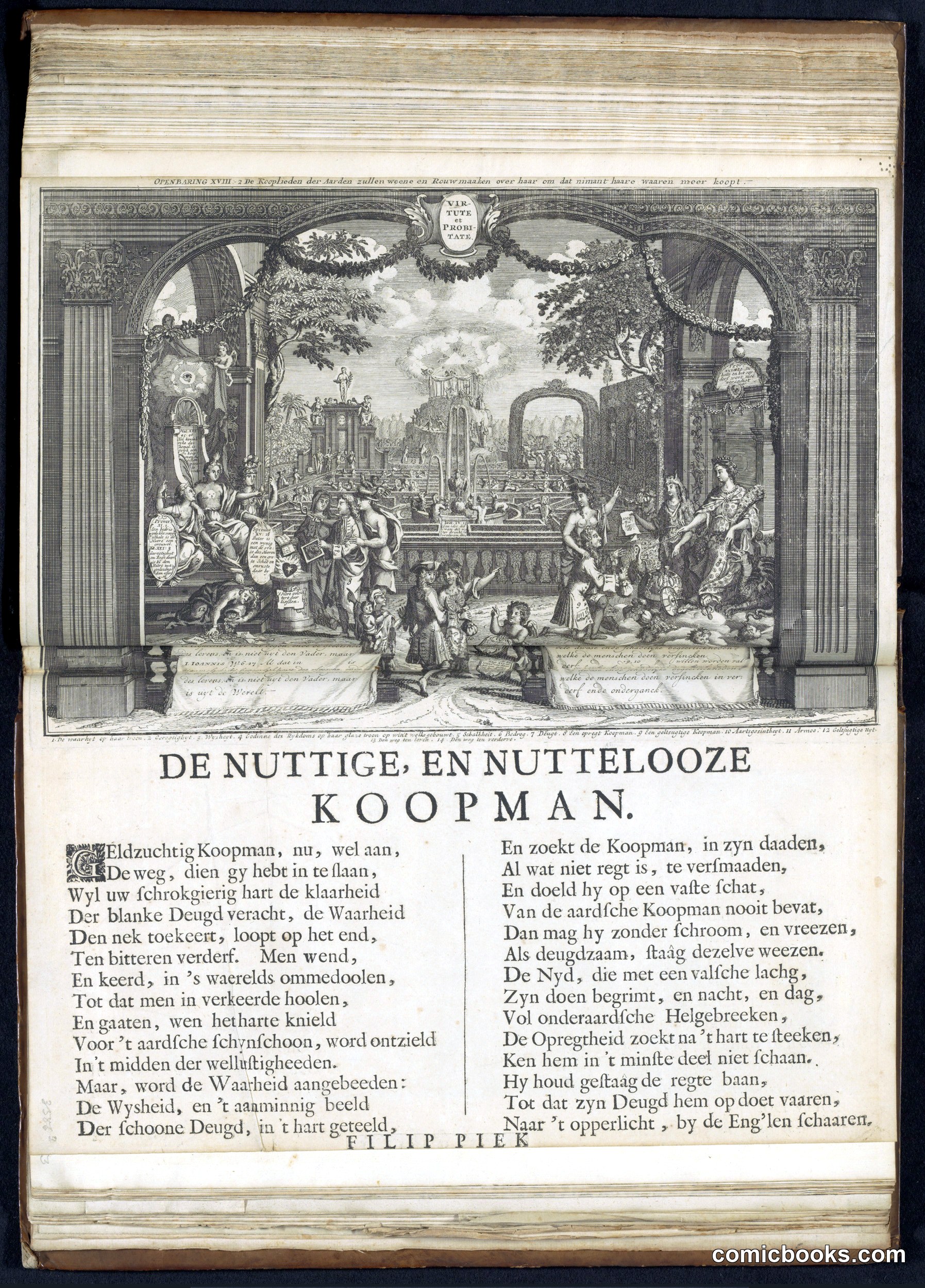 De Nuttige en Nuttelooze Koopman (The Useful and Useless Merchant)