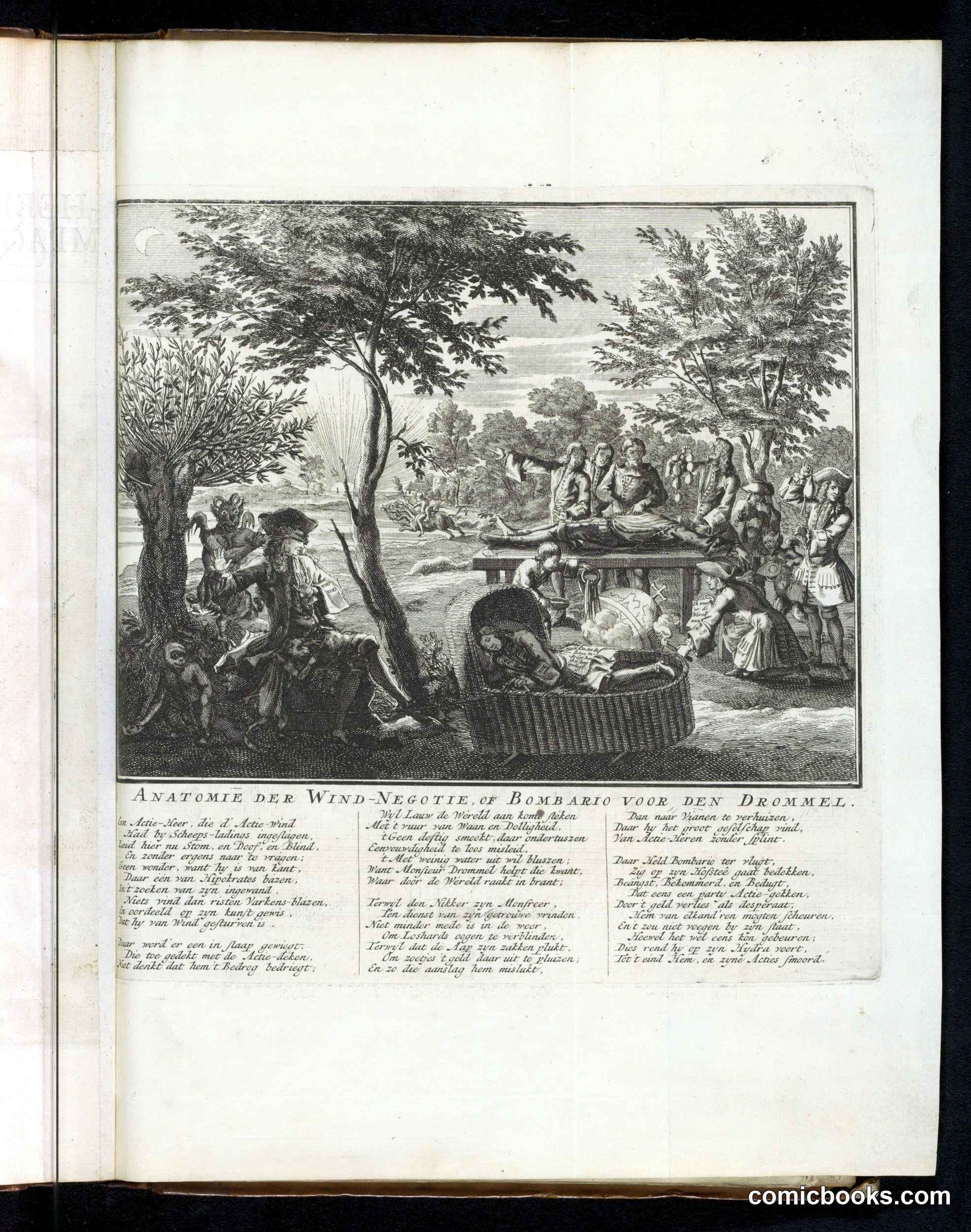 Anatomie der Wind-Negotie, of Bombario voor den Drommel