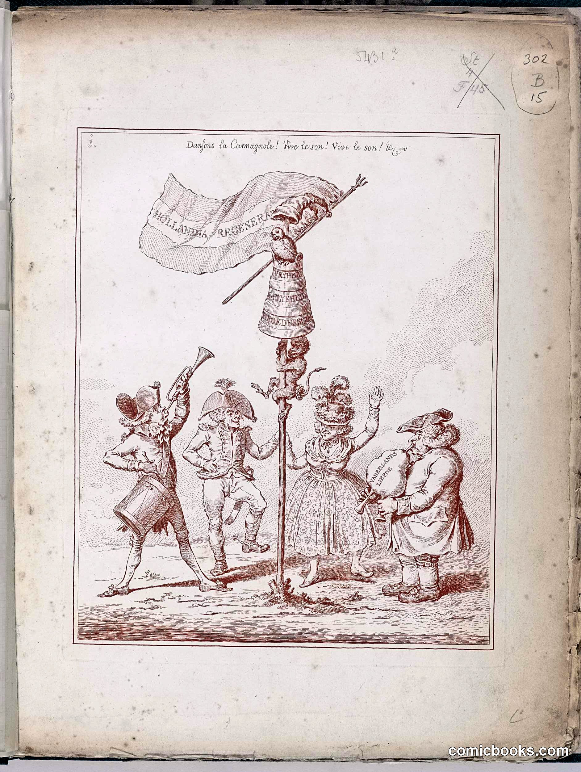Hollandia Regenerata (Title Print of Series)