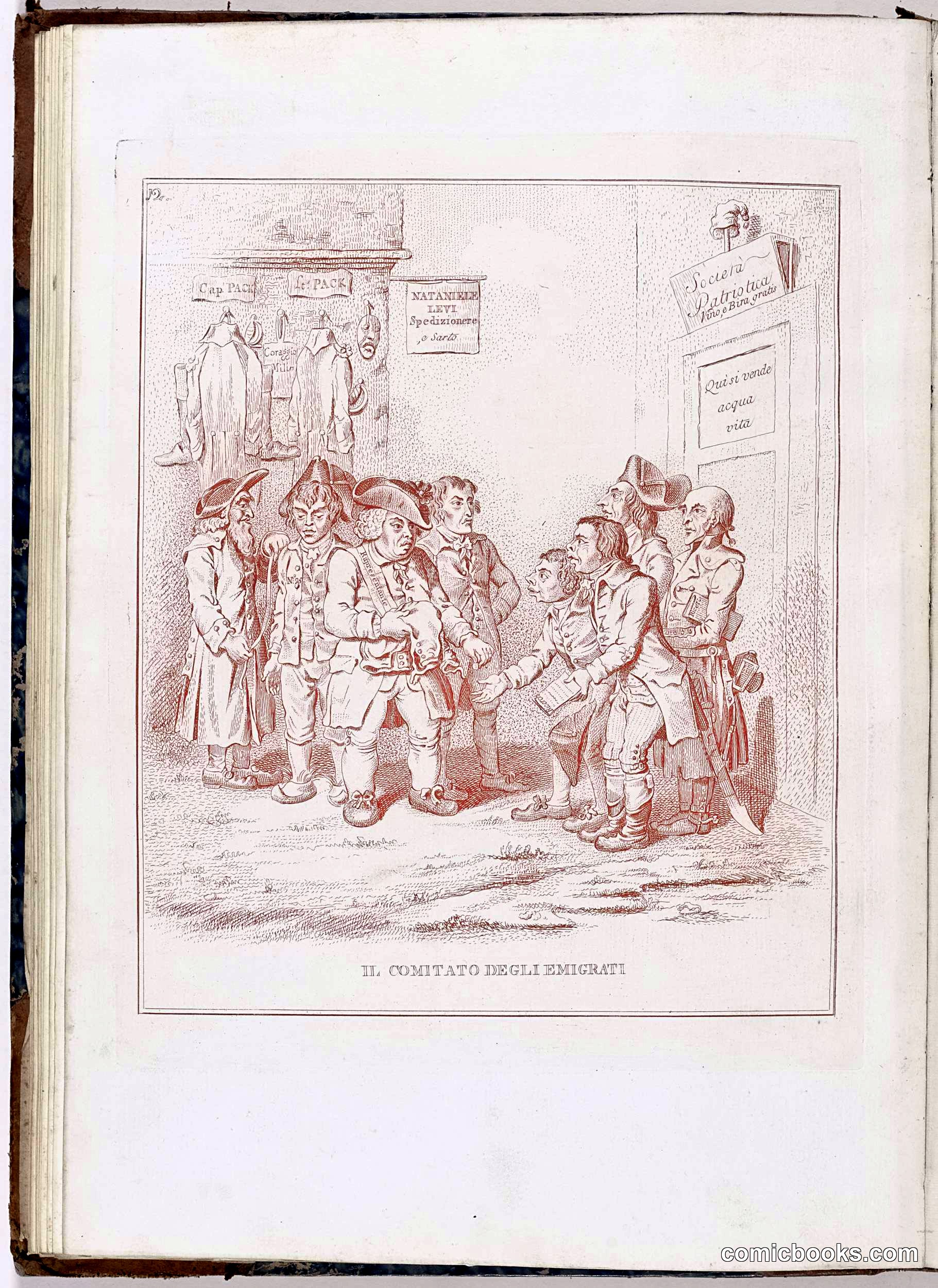 Il Comitato degli Emigrati (The Committee of Émigrés)