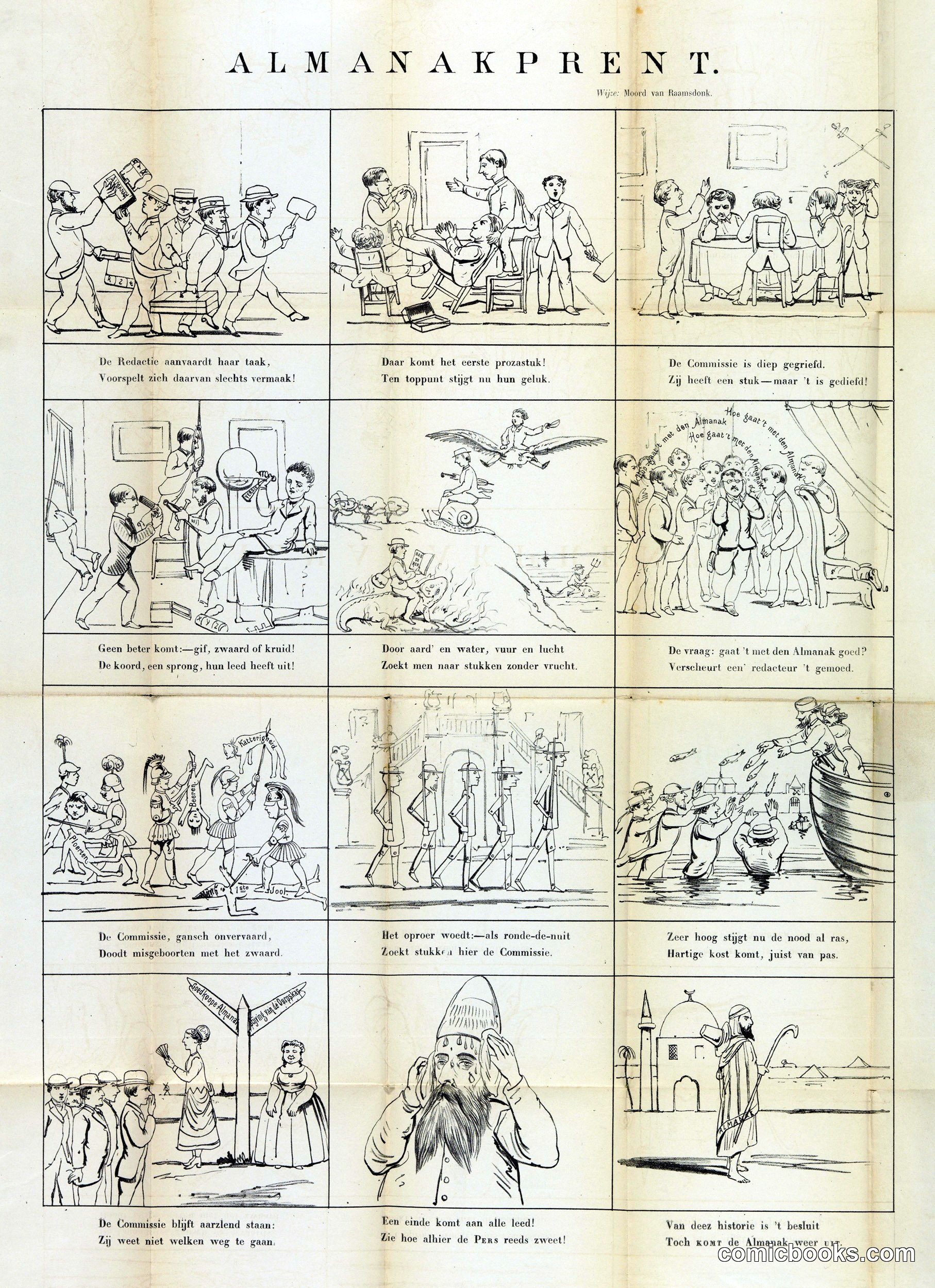 Almanakprent (Almanac Print)