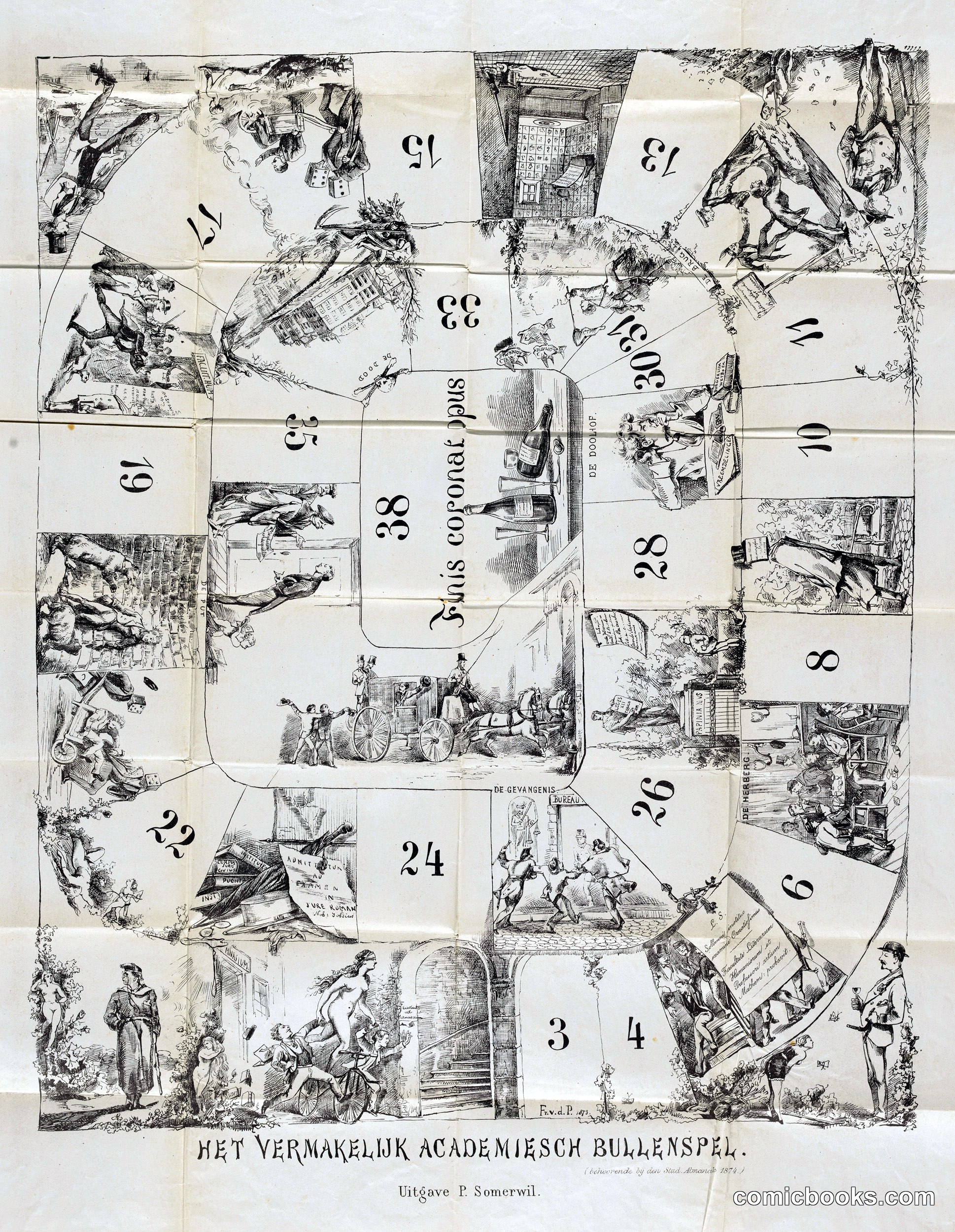 Het Vermakelijk Academiesch Bullespel (The Amusing Academic Ball Game)
