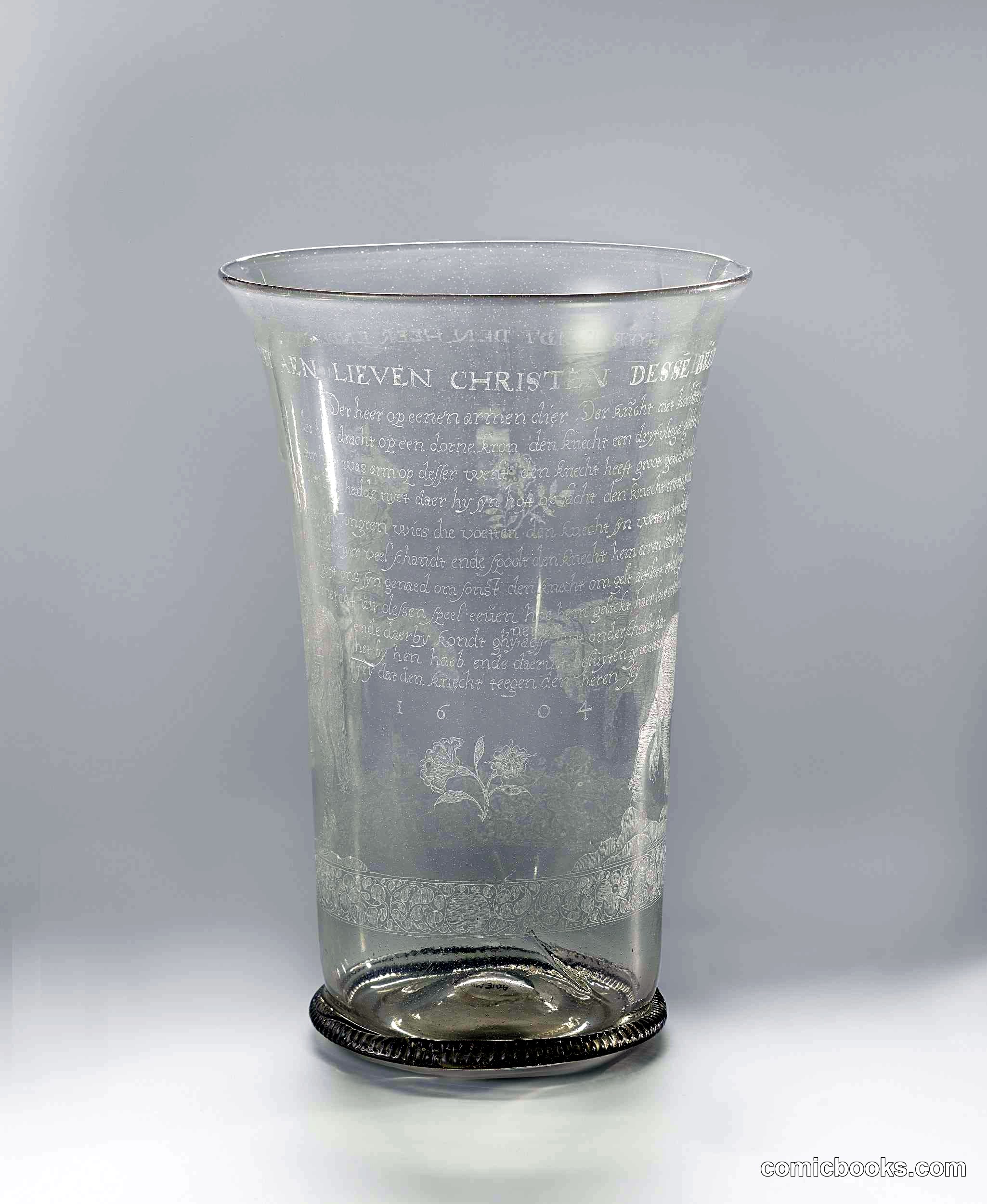 Beaker with Satire on the Pope