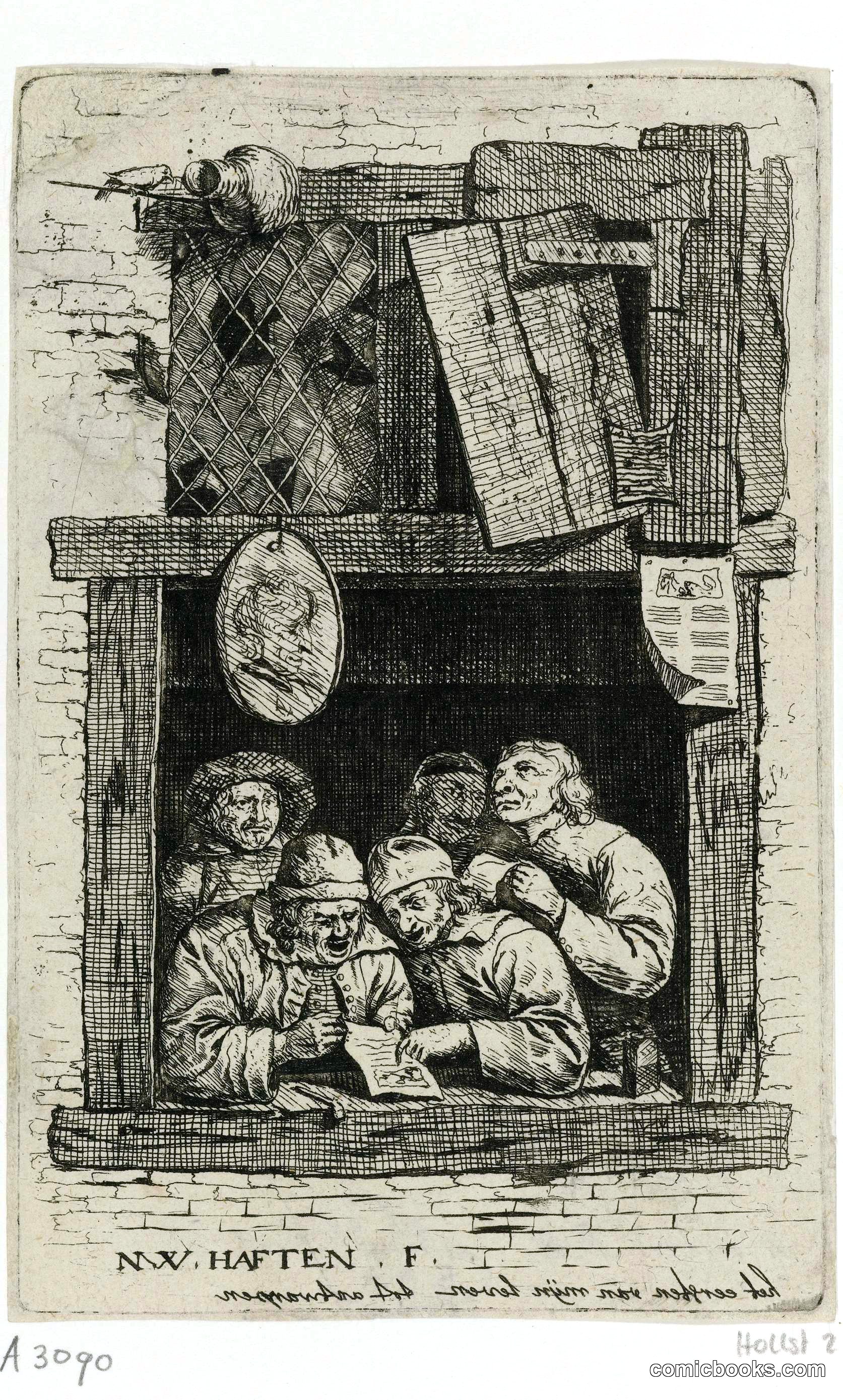 Five Singers in an Open Window: The Rederijkers