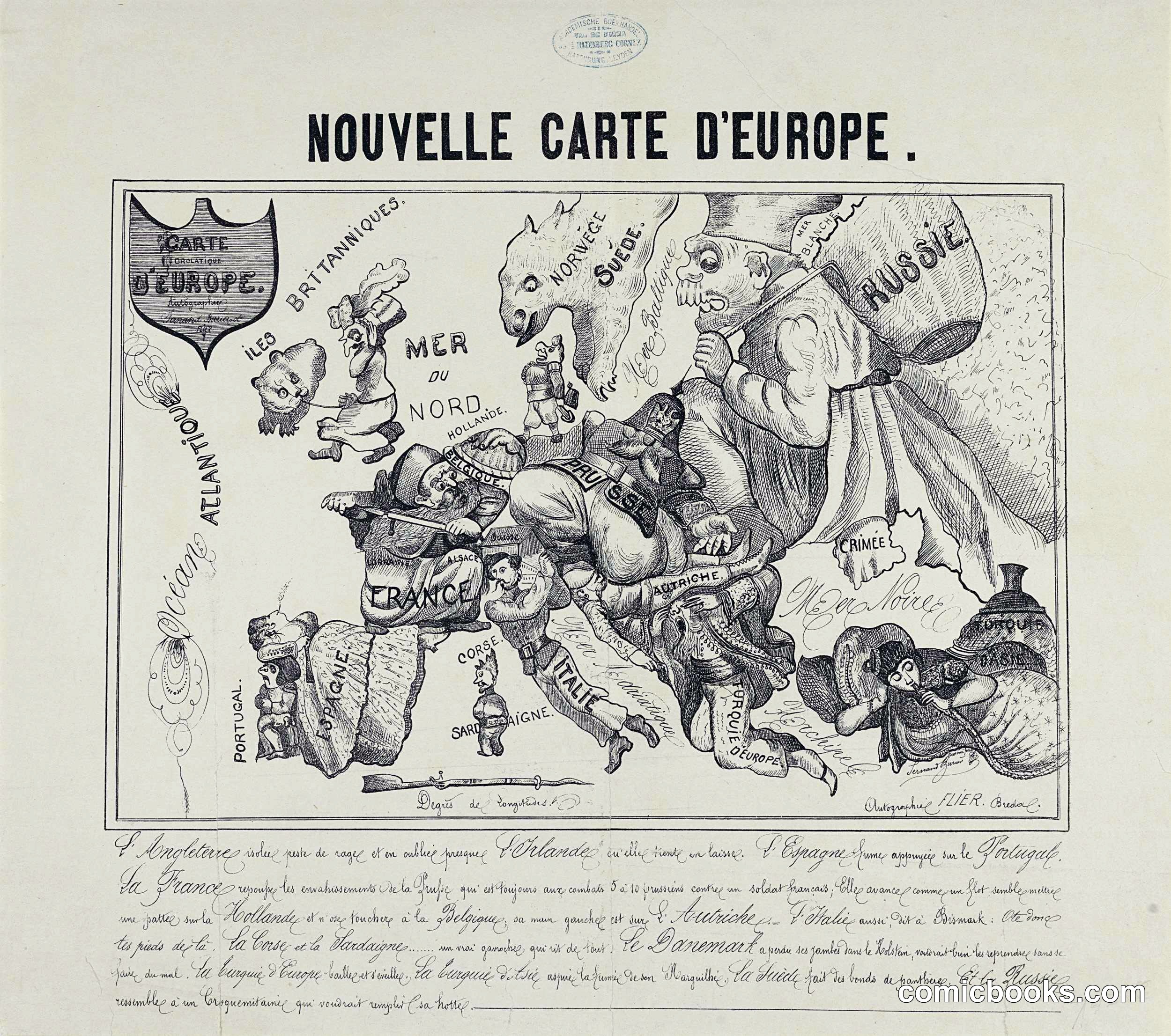 Nouvelle Carte d'Europe