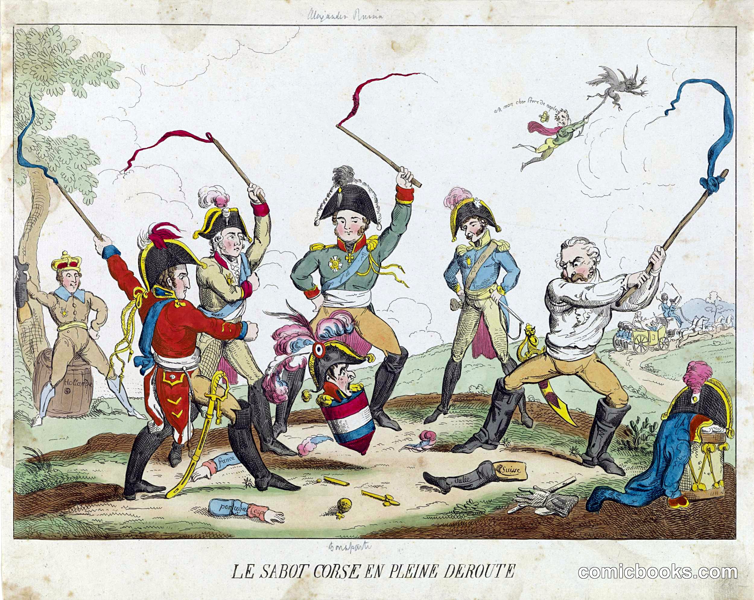 Le Sabot Corse en Pleine Déroute