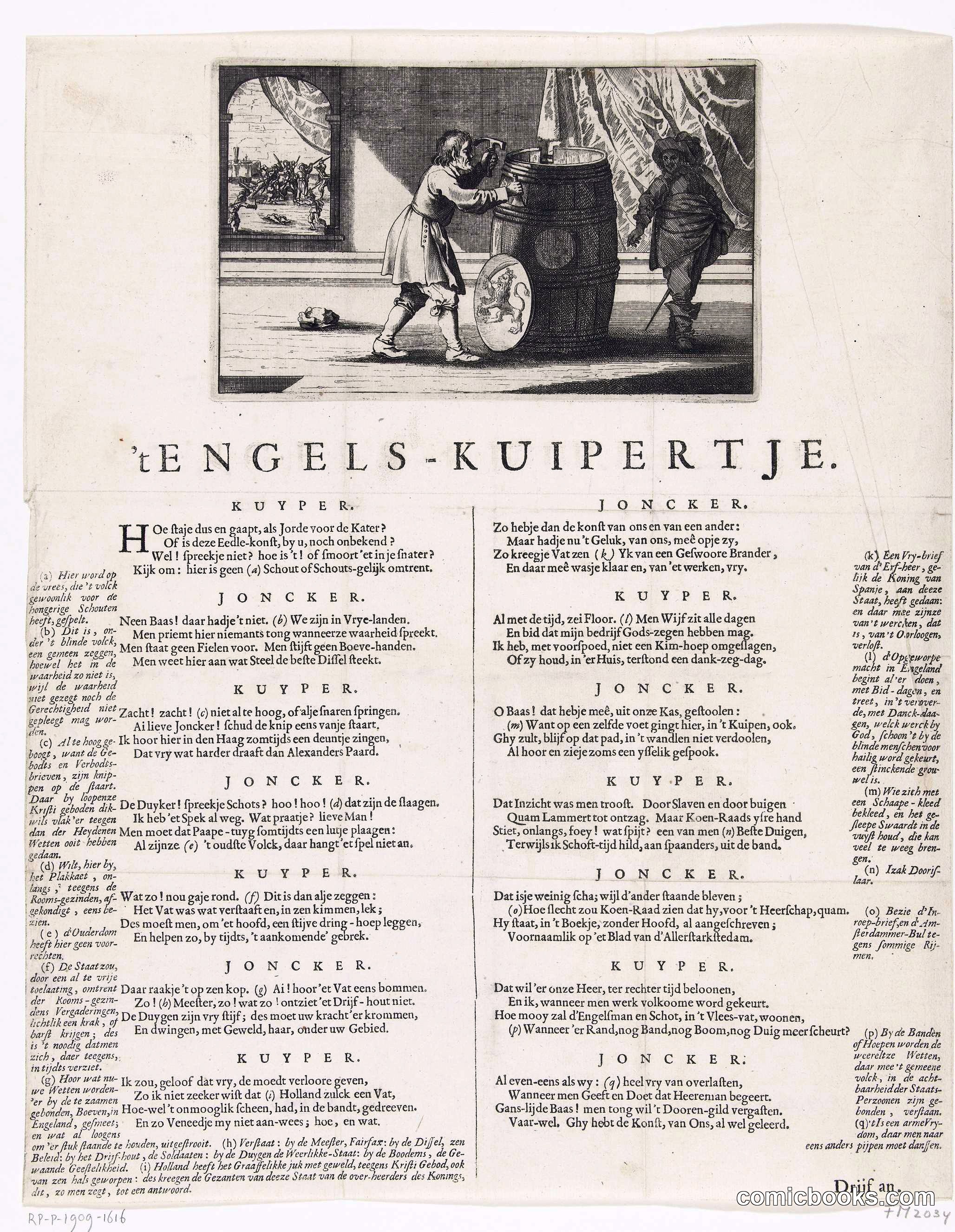 Engels-Kuipertje (The English Cooper's Boy)