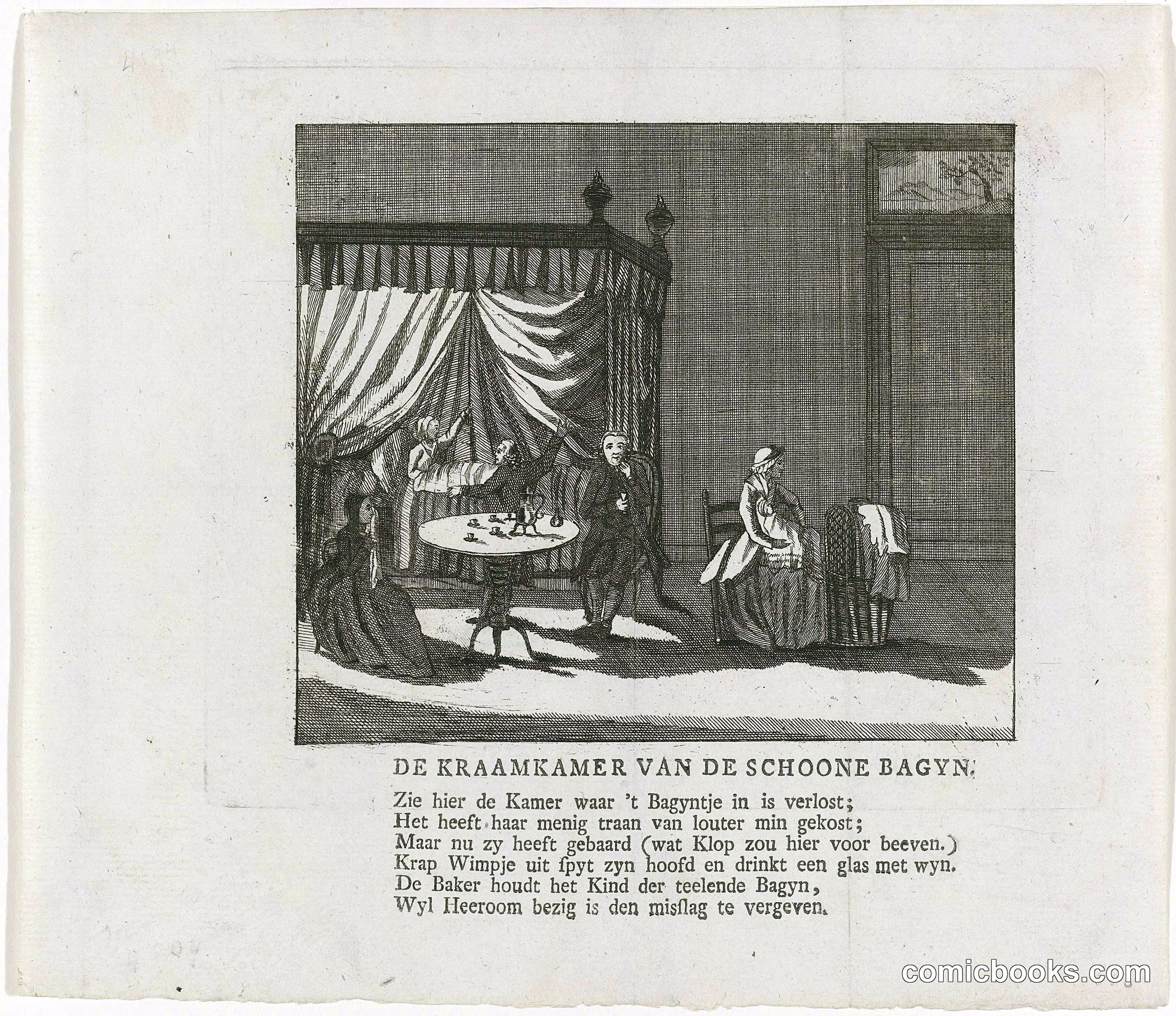 De Kraamkamer van de Schoone Bagyn (The Lying-In Chamber of the Beautiful Bagyn)