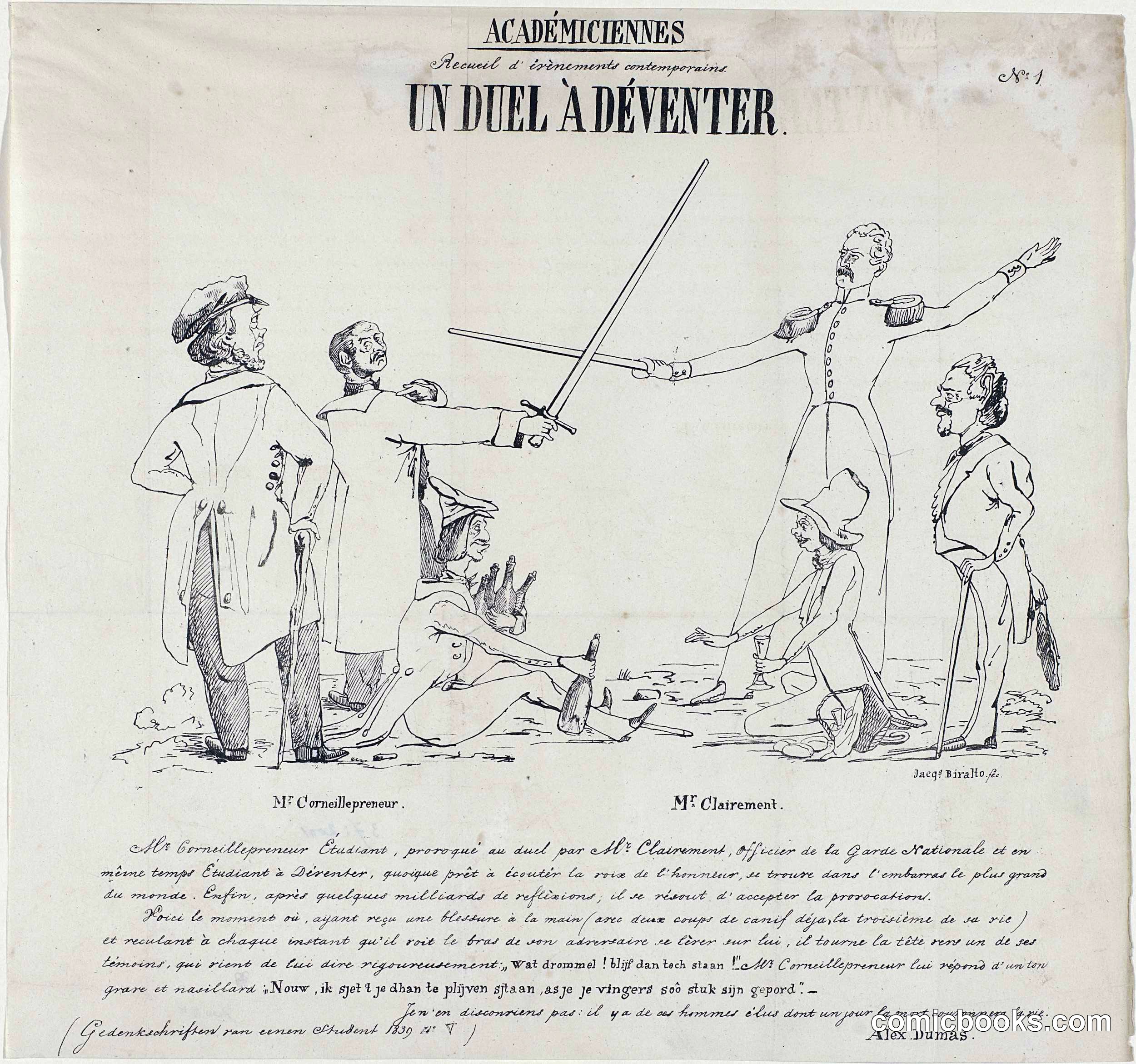 Un Duel à Déventer (A Duel to Avert)