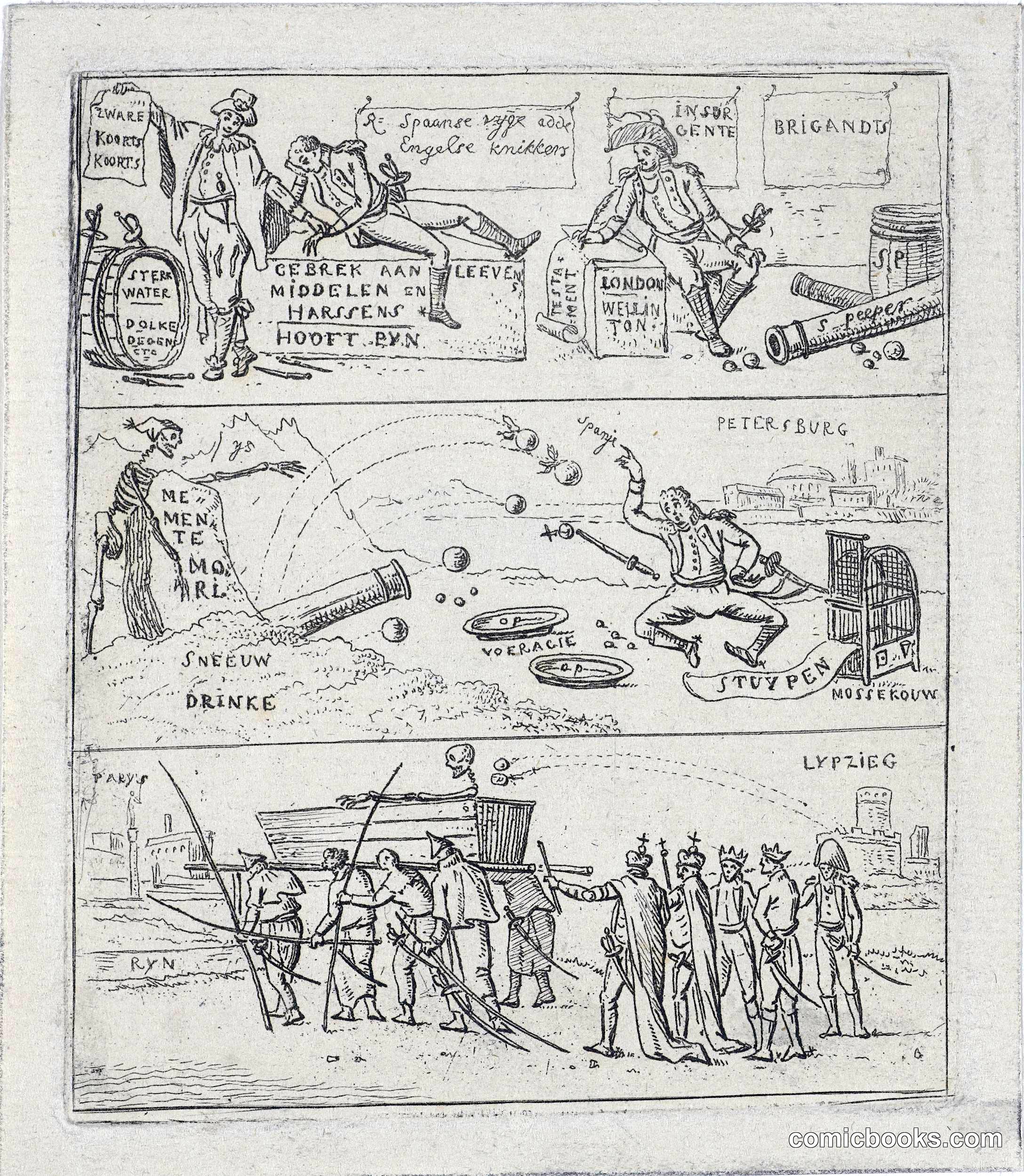 Three Scenes of Military Disaster