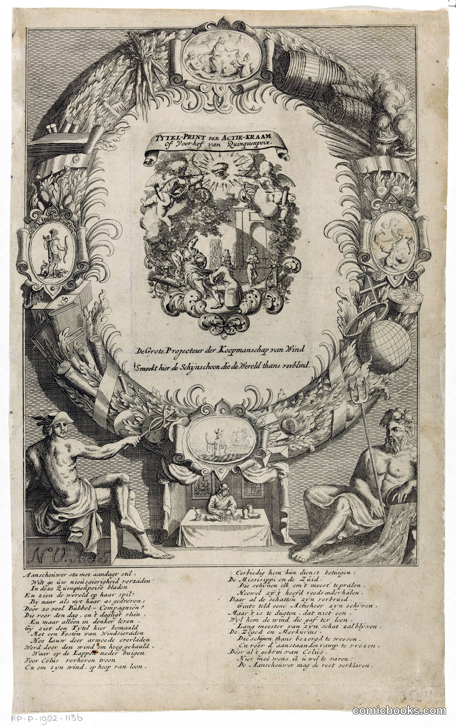Title Print of the Stock Exchange Folly