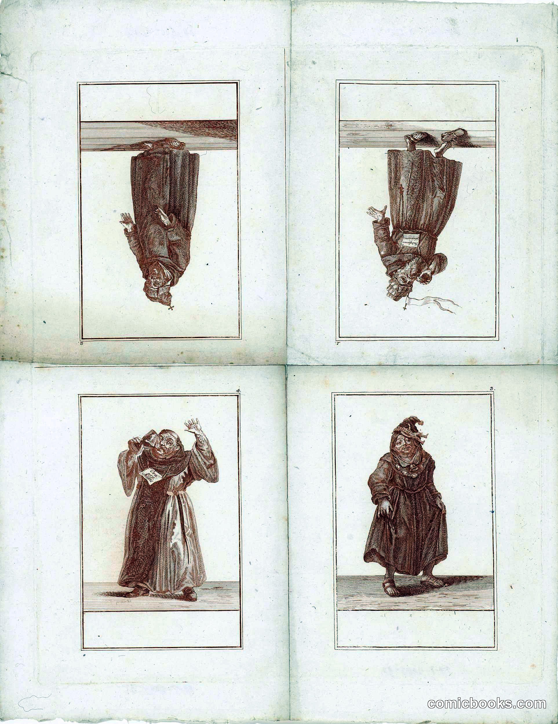 Four Representations of Drunken Monks