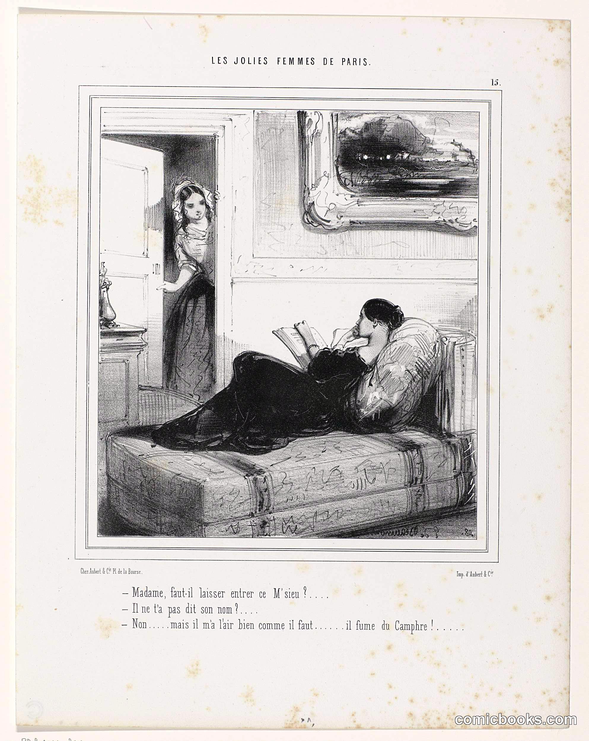 Les jolies femmes de Paris, No. 15