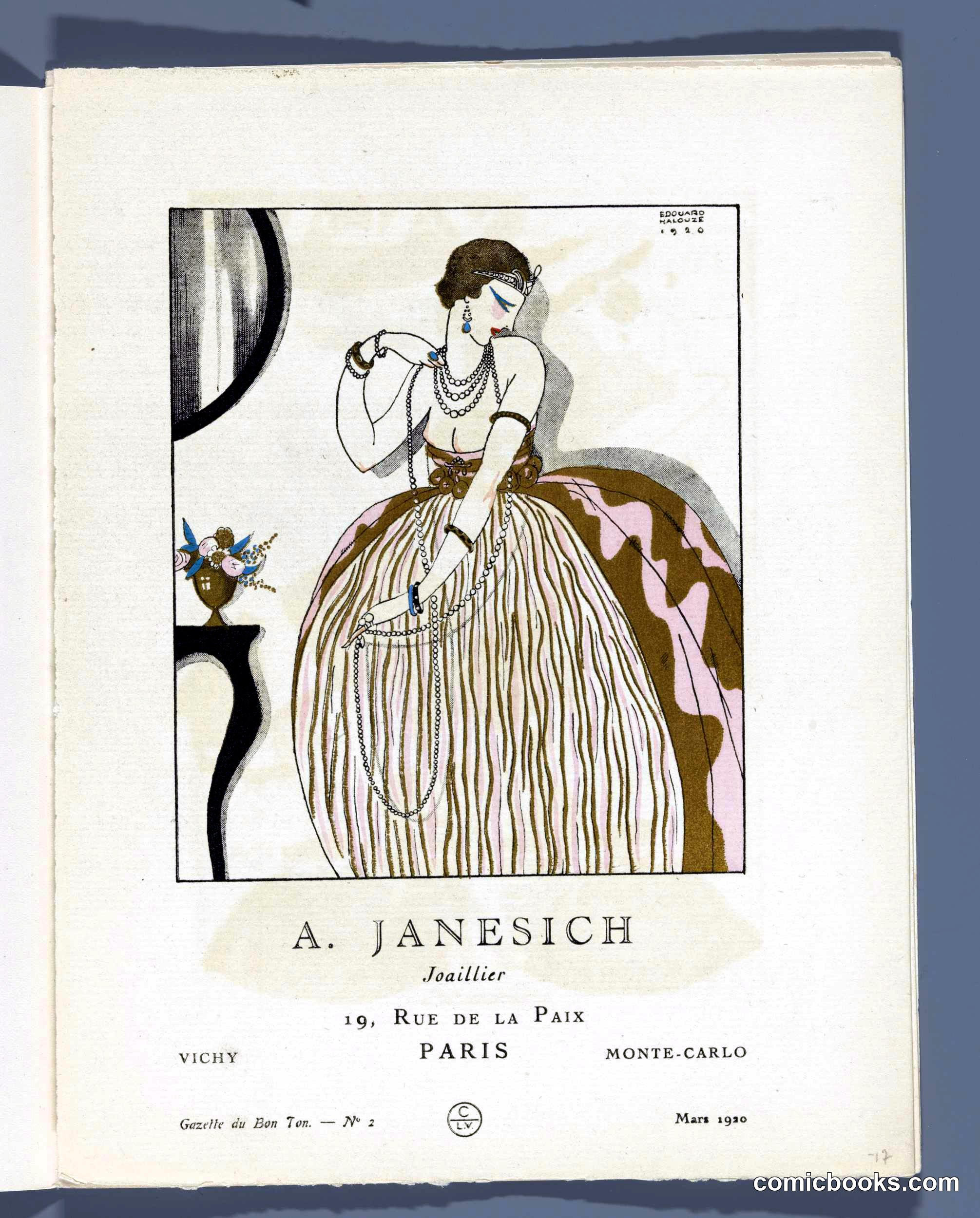 A. Janesich, Jeweler Advertisement